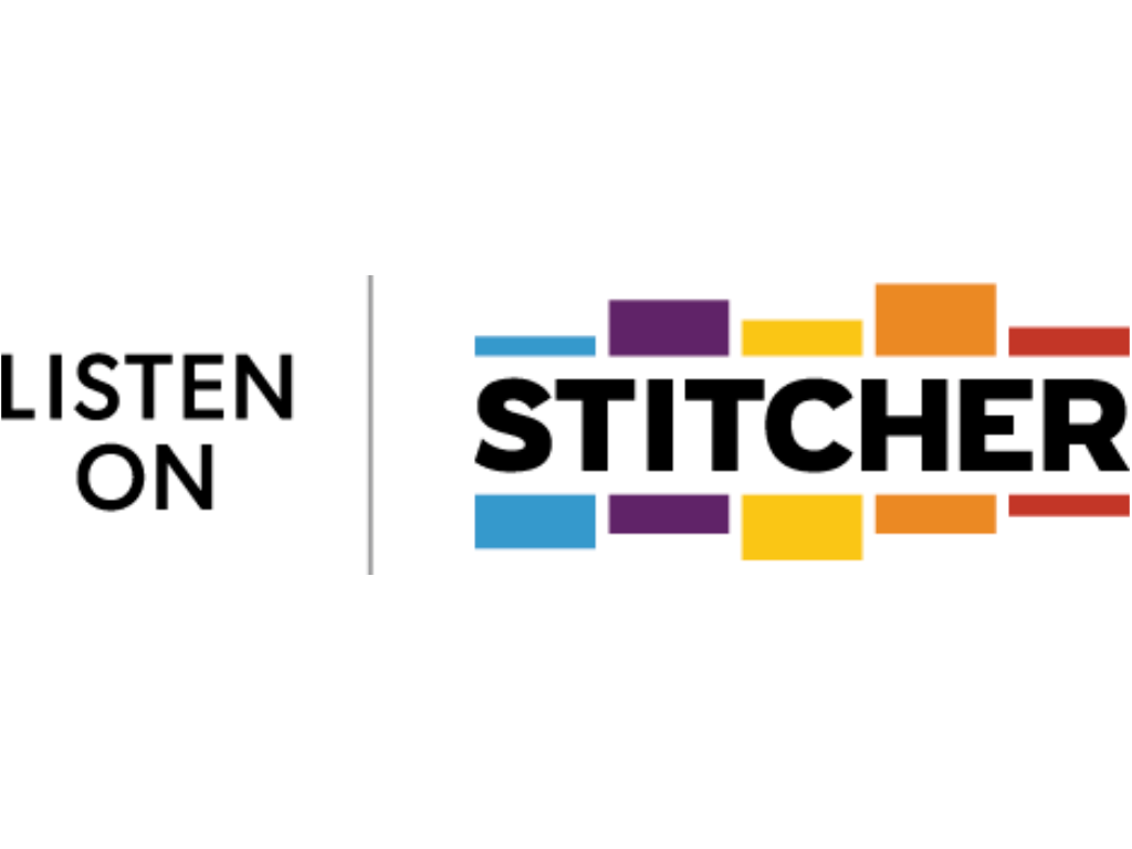 Listen on Stitcher badge